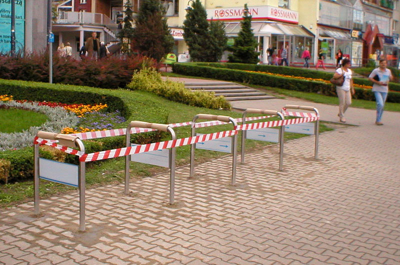 Elbląg, Nowe stojaki na rowery Elbląg, Nowe stojaki na rowery