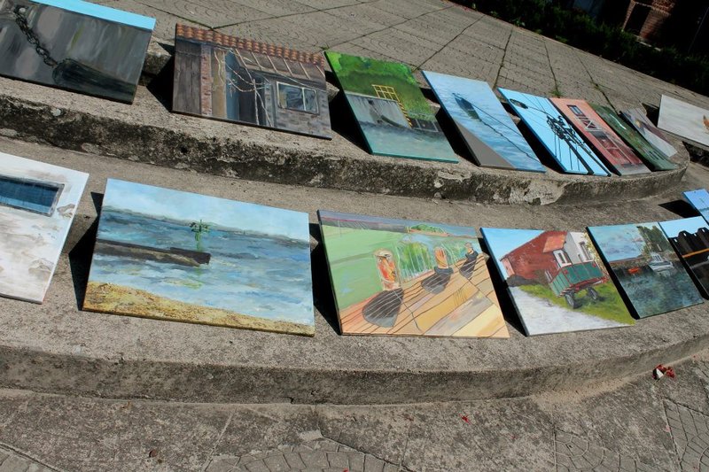 Elbląg, Pierwszaki na plenerze malarsko-fotograficznym Tolkmicko 2012