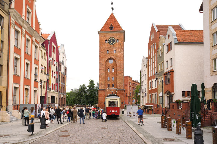 Elbląg, Na kawę do tramwaju