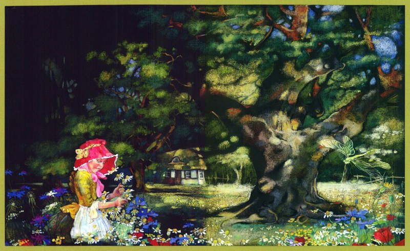 Elbląg, Czerwony kapturek, ilustracja Ewy Boguckiej-Pudlis Elbląg, Czerwony kapturek, ilustracja Ewy Boguckiej-Pudlis