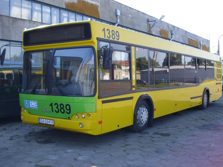 Elbląg, Fabrycznie nowy autobus