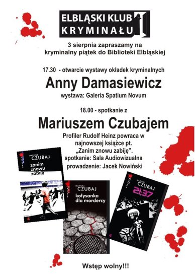 Elbląg, Kryminalny piątek w bibliotece