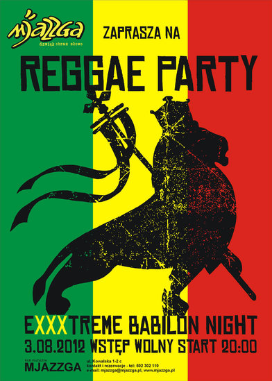Elbląg, Reggae Party w Mjazzdze Elbląg, Reggae Party w Mjazzdze