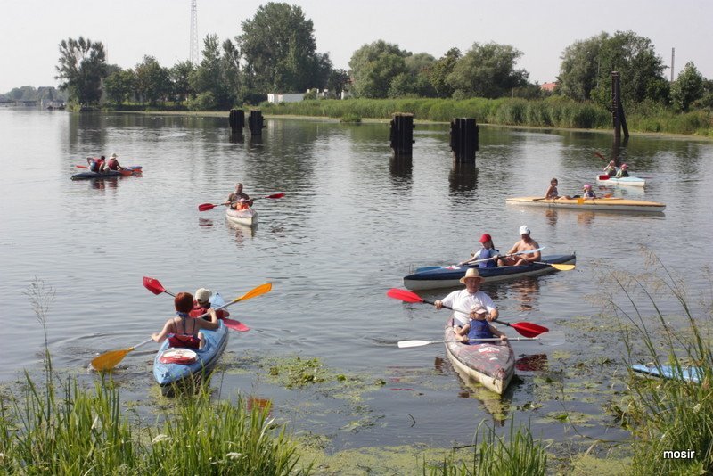 Elbląg, Wakacje z MOSiR-em na spływie kajakowym,