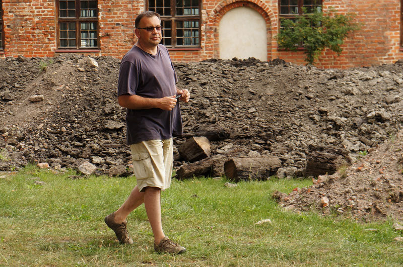 Elbląg, Mirosław Marcinkowski, archeolog: - Na razie nie wiemy, na co natrafimy. To zagadka Elbląg, Mirosław Marcinkowski, archeolog: - Na razie nie wiemy, na co natrafimy. To zagadka