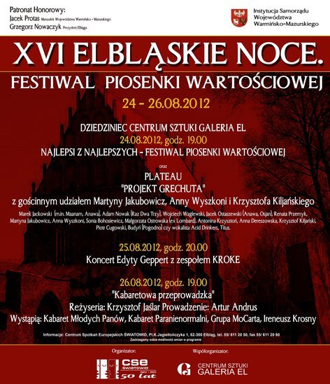Elbląg, W tym tygodniu portEl poleca Elbląg, W tym tygodniu portEl poleca
