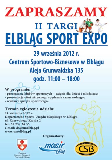 Elbląg, 2. Targi Elbląg Sport Expo