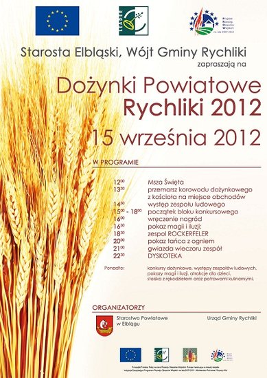 Elbląg, Dożynki Powiatowe Rychliki 2012