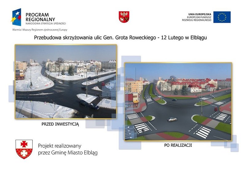 Elbląg, Nowe skrzyżowanie już od września Elbląg, Nowe skrzyżowanie już od września