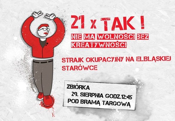 Elbląg, Strajk w Elblągu!