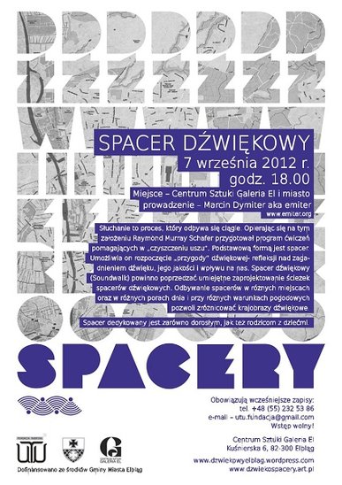 Elbląg, Dźwiękospacery Elbląg, Dźwiękospacery