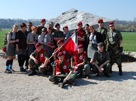 Elbląg, Harcerze podczas służby,