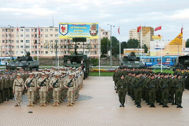 Elbląg, Święto 16 Dywizji