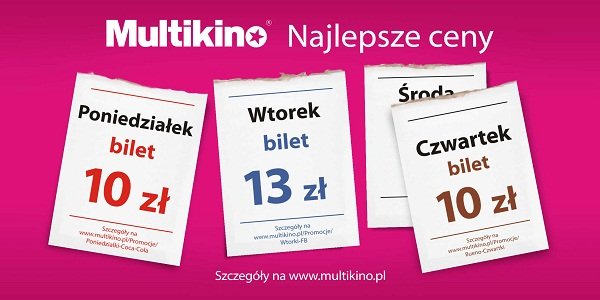 Elbląg, Najlepsze ceny biletów w Multikinie