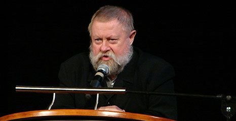 Profesor Jerzy Bralczyk w EUH-E Profesor Jerzy Bralczyk w EUH-E