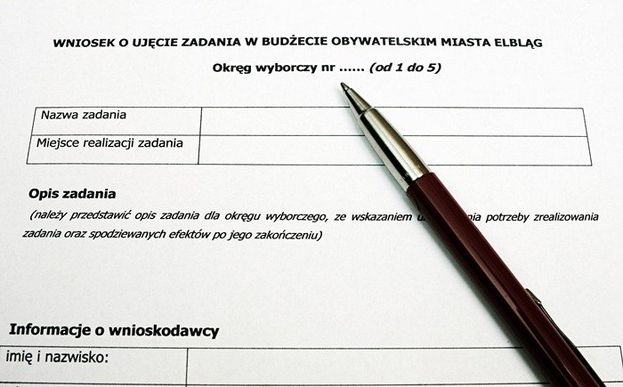 Elbląg, Więcej czasu na składanie wniosków Elbląg, Więcej czasu na składanie wniosków