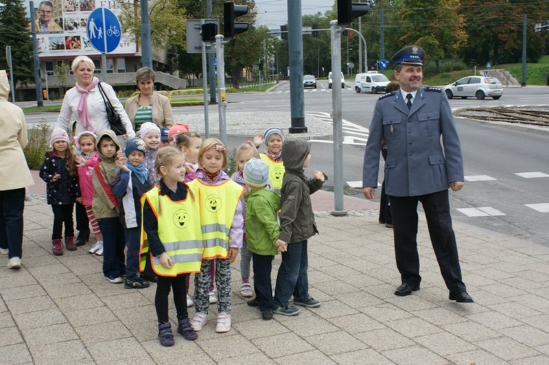 Elbląg, Przedszkolaki z "14" podczas lekcji w terenie