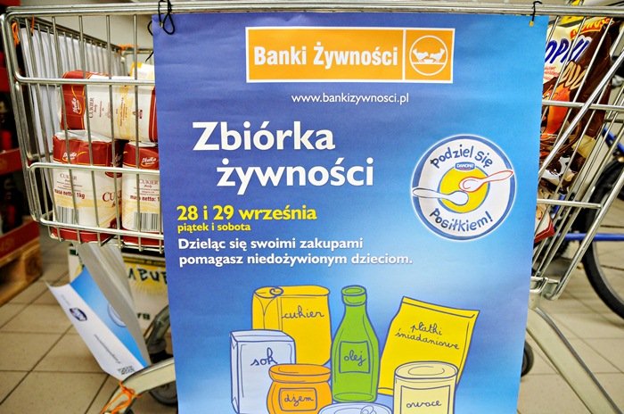 Elbląg, Trwa zbiórka żywności Elbląg, Trwa zbiórka żywności