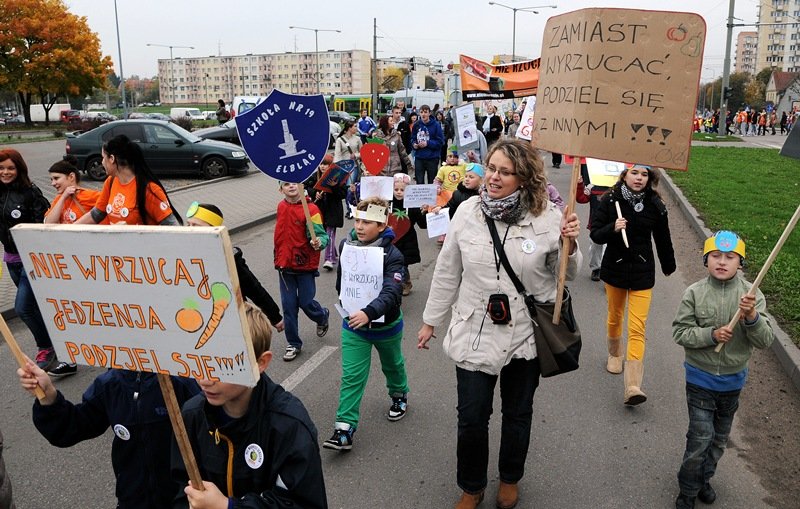 Elbląg, Dzieci ogłosiły strajk!