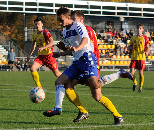 Elbląg, Po słabym meczu ostatecznie Olimpia uległa Zniczowi Pruszków 0:1