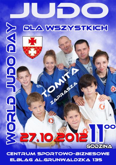 Elbląg, Światowy Dzień Judo z Tomitą