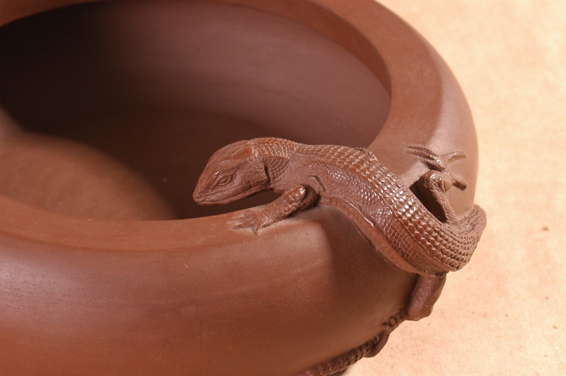 Elbląg, W kawiarence Clio o ceramice z Kadyn