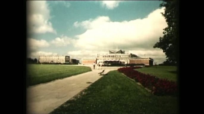 Elbląg, kadr z materiału filmowego