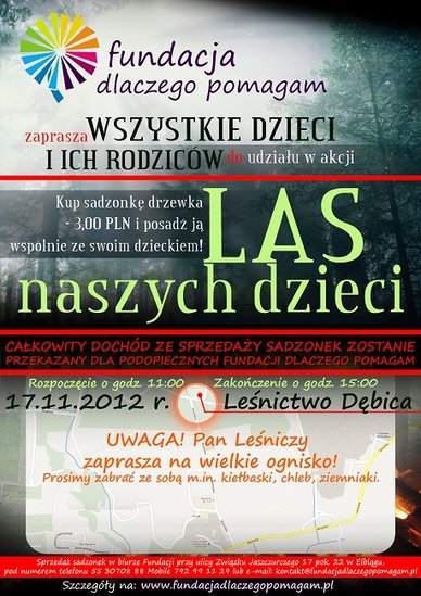 Elbląg, Zasadź drzewko z Fundacją