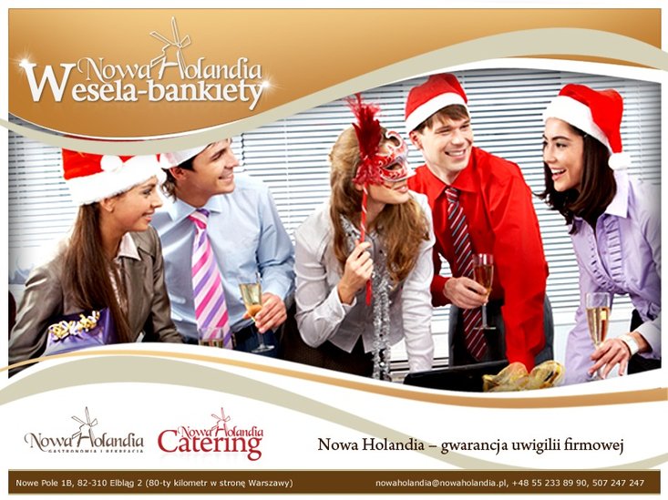 Nowa Holandia – gwarancja udanej Wigilii Firmowej Nowa Holandia – gwarancja udanej Wigilii Firmowej