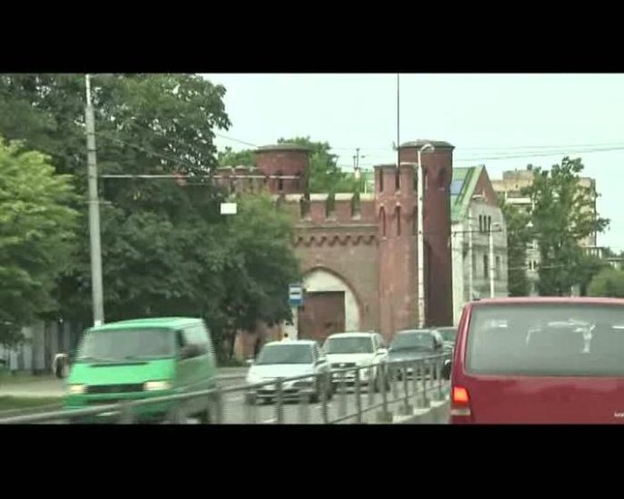 Elbląg, Kaliningrad (kadr z materiału filmowego)
