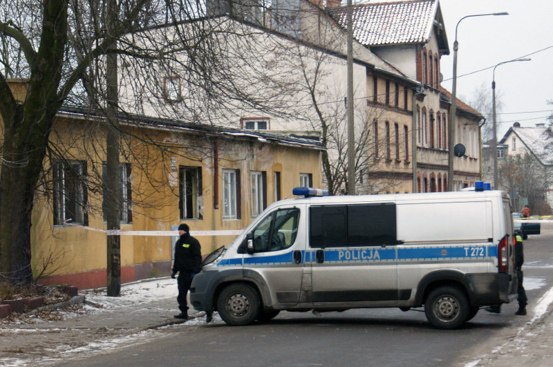 Elbląg, Bezdomny mężczyzna zginął w pożarze Elbląg, Bezdomny mężczyzna zginął w pożarze