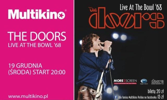Elbląg, The Doors: Live at the Bowl w Multikinie Elbląg, The Doors: Live at the Bowl w Multikinie
