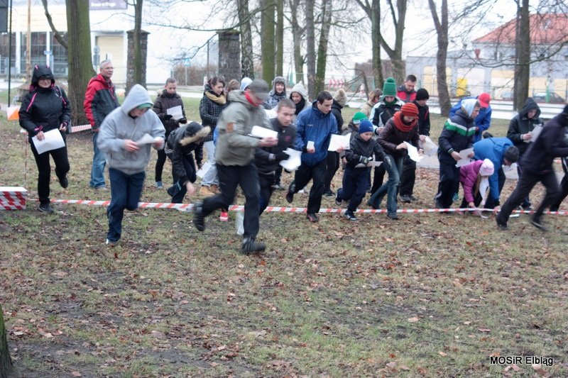 Elbląg, Aura nie przestraszyła biegających z mapami