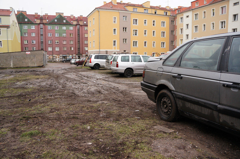 Elbląg, Podwórko niezgody Elbląg, Podwórko niezgody