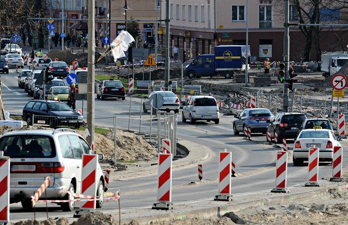 Elbląg, Rok rozkopanych ulic Elbląg, Rok rozkopanych ulic