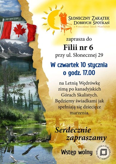 Elbląg, W krainie Grizzly – kanadyjskie Góry Skaliste Elbląg, W krainie Grizzly – kanadyjskie Góry Skaliste
