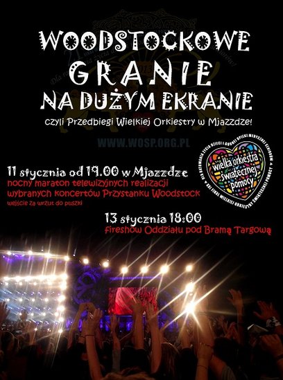 Elbląg, Maraton i fireshow na rzecz WOŚP Elbląg, Maraton i fireshow na rzecz WOŚP