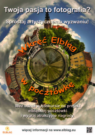 Elbląg, Artystyczne wyzwanie. Konkurs na pocztówkę.