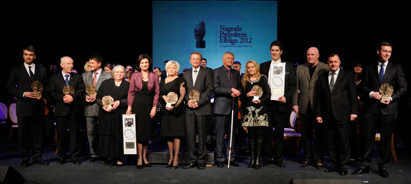 Elbląg, Laureaci Nagród Prezydenta za rok 2012