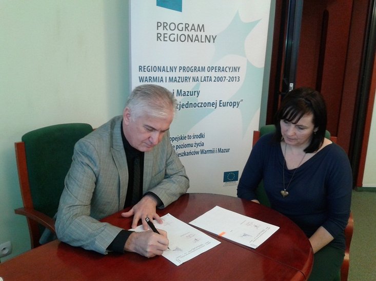 Elbląg, Podpisanie umowy, Elbląg, Podpisanie umowy,