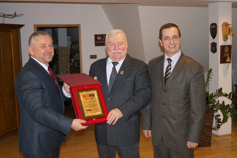 Elbląg, Wizyta u Lecha Wałęsy Elbląg, Wizyta u Lecha Wałęsy