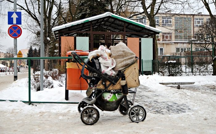 Elbląg, Osoby, które w czasie mrozów pozostają bez dachu nad głową są narażone na śmiertelne niebezpieczeństwo