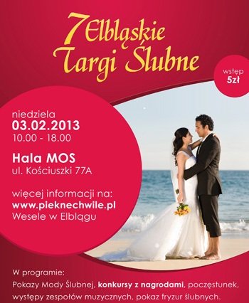 W niedzielę Targi Ślubne W niedzielę Targi Ślubne