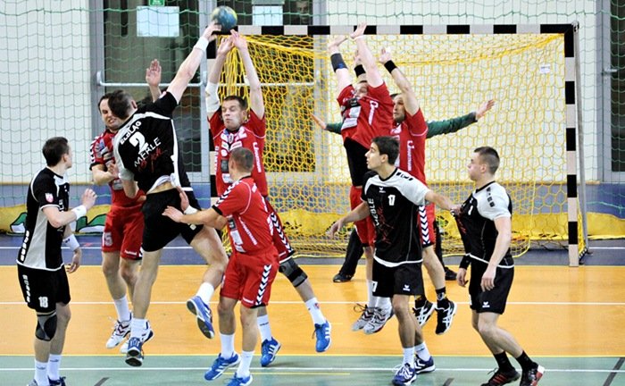 Elbląg, Szczypiorniści Wójcika zremisowali z Wolsztyniakiem 27:27 (fot AD)