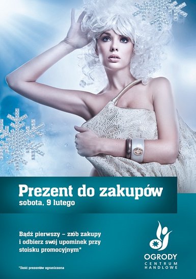 Promocyjna sobota - prezent do zakupów Promocyjna sobota - prezent do zakupów