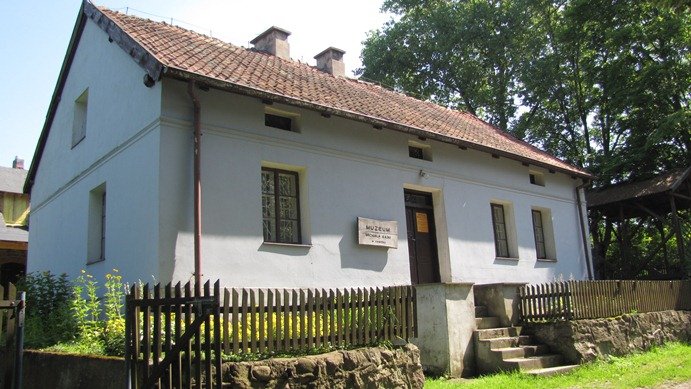 Elbląg, Dom mazurskiego poety Michała Kajki w Ogródku
