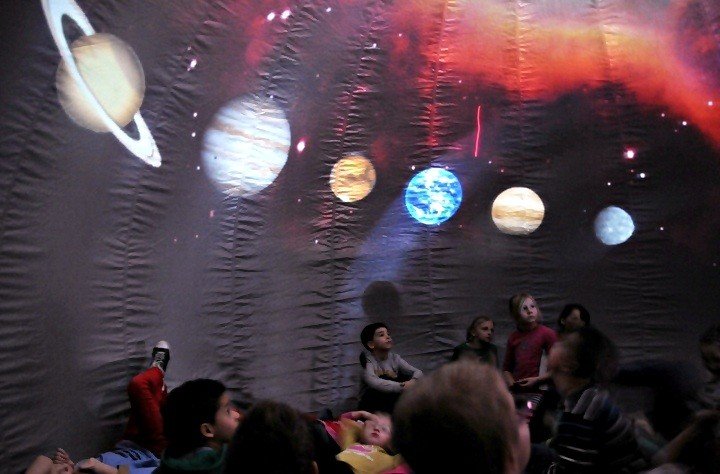 Elbląg, Jedną z atrakcji było małe planetarium Elbląg, Jedną z atrakcji było małe planetarium