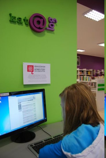 Elbląg, Kraszewski. Komputery dla bibliotek