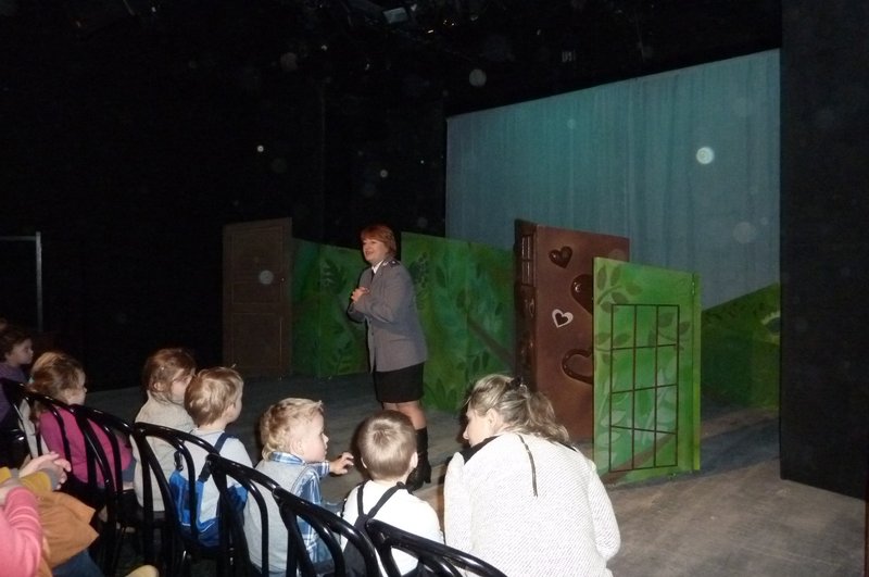 Elbląg, Pogadanki z najmłodszymi prowadzi podkom. Alina Zając