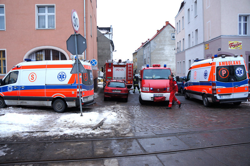 Elbląg, Pożar na Browarnej. Zginęła kobieta